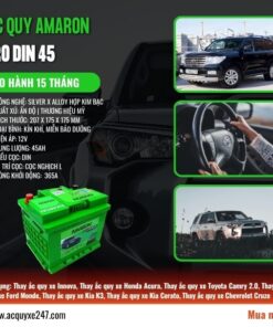 Ắc quy Amaron 12V 45AH