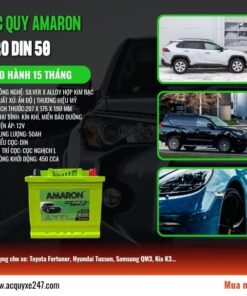Ắc quy Amaron 12V 50AH