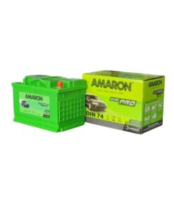 Ắc quy Amaron 12V 74AH (Din 74 Pro) thay ắc quy ở thủ đức dĩ an