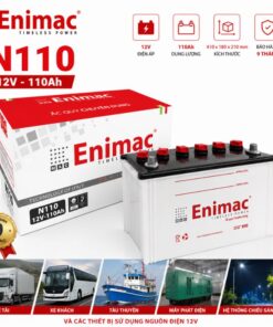 Binh ac quy N110 ENIMAC Hyundai Aero Space Bus xe tai Hyundai tu 5 8 tan