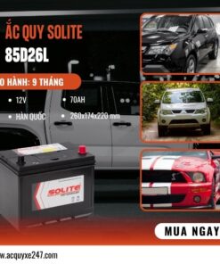 Bình ắc quy SOLITE 85D26L (12V-70AH) (2)