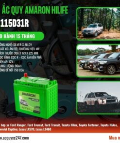 Mua Ắc quy Amaron Hilife 115D31R (12V – 90 Ah) chính hãng giá rẻ