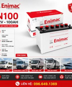 Ưu điểm của bình ắc quy ENIMAC N100 100AH