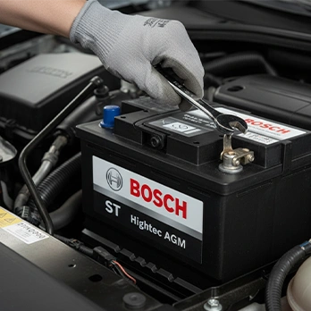 Bình ắc quy BOSCH AGM ST cho xe sang 2